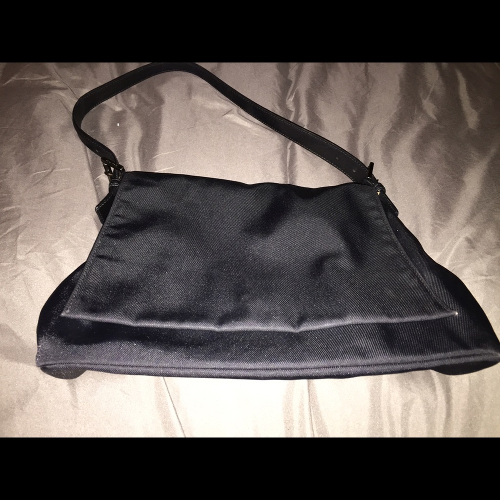 Authentic black coach bag